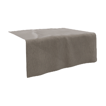 Tableware light color cloth placemat 