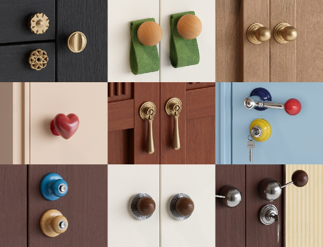 Mid-Century Modern Handle
