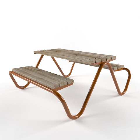 Modern Outdoor Table & Chairs Set