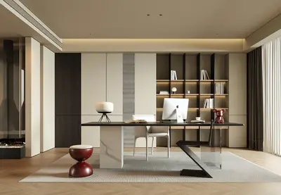 Modern Study Room