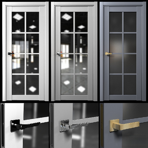 Modern Door Set