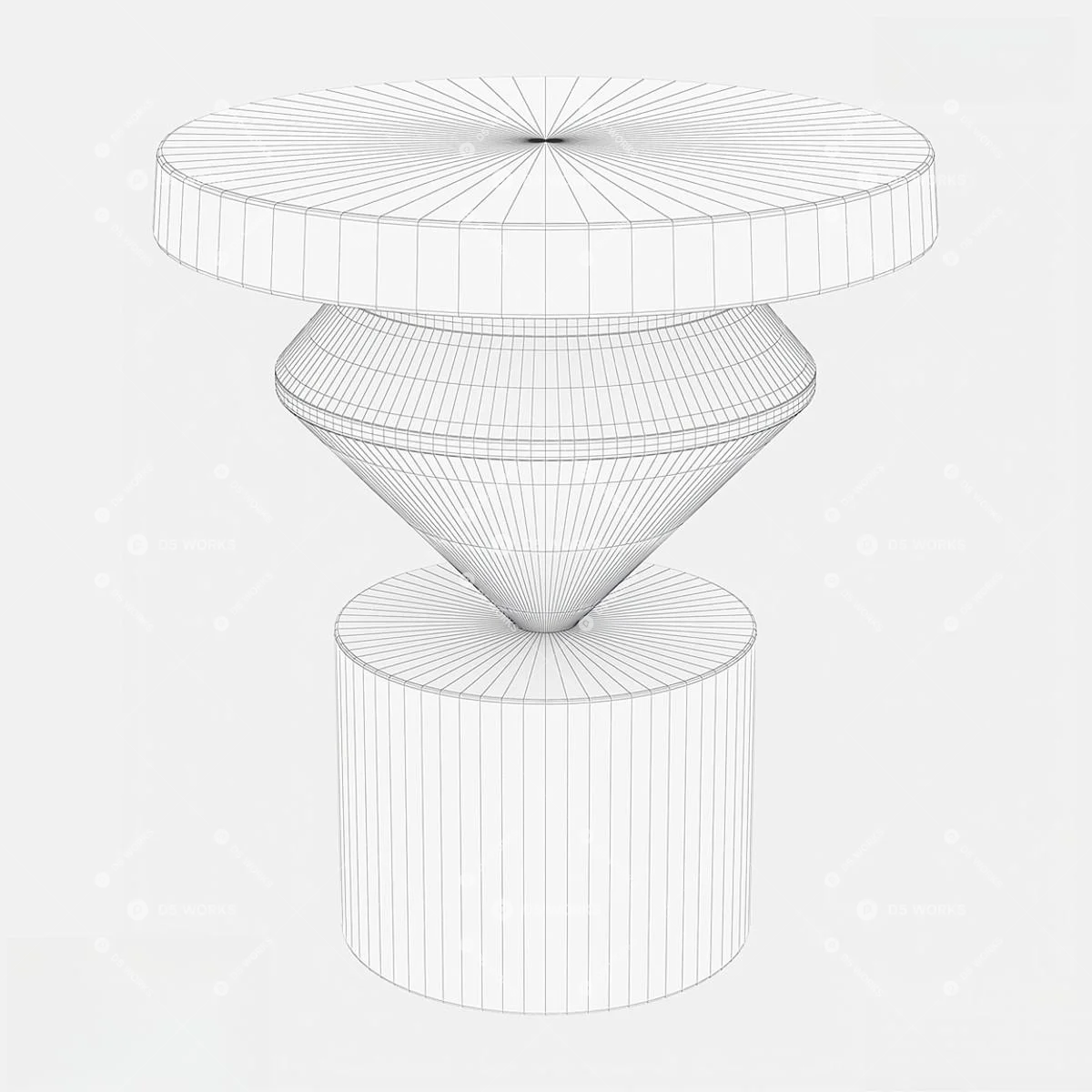 End Table 3d model thumbnail 2