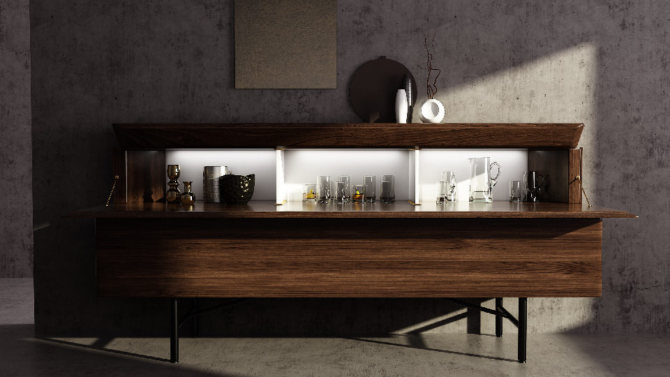 Modern Side Cabinet