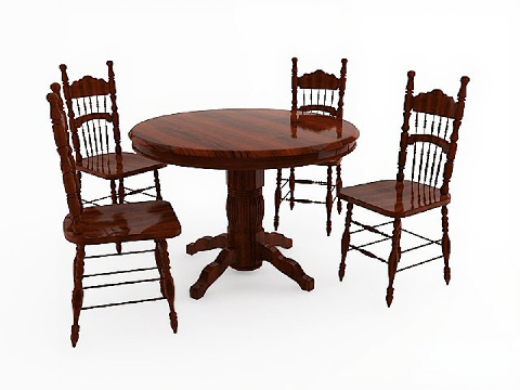 Modern Outdoor Table & Chairs Set