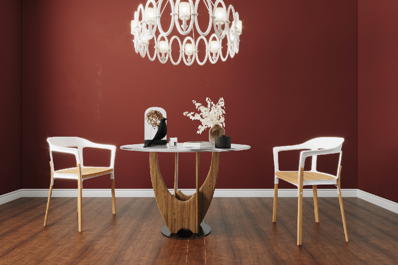Scandinavian Dining Table & Chairs Set