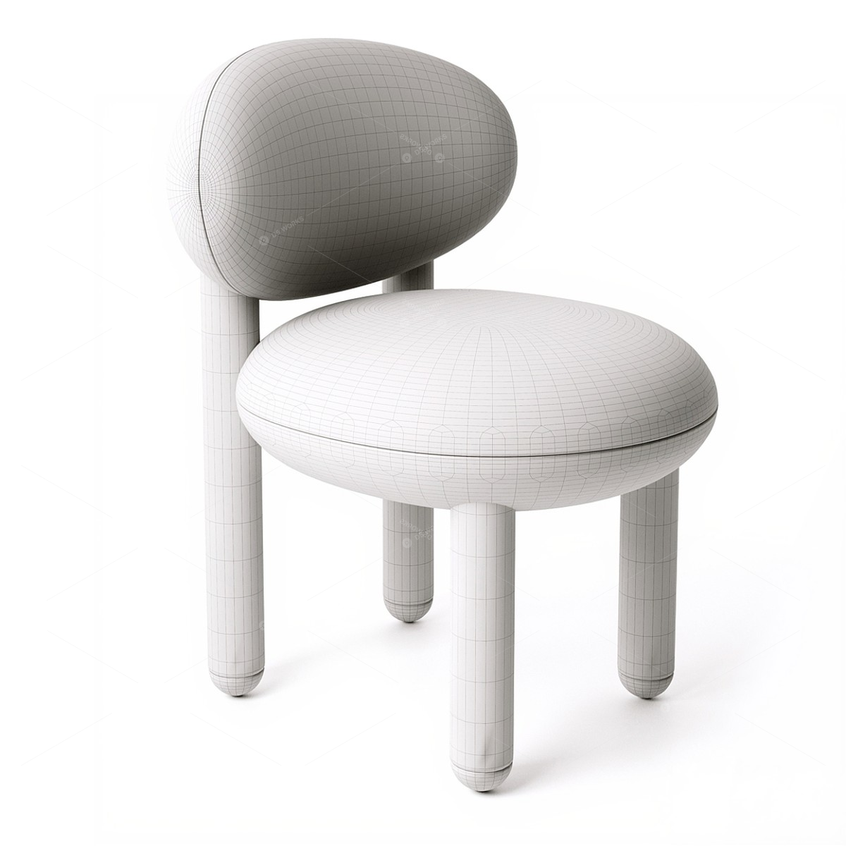 Chairs 3D Models 6