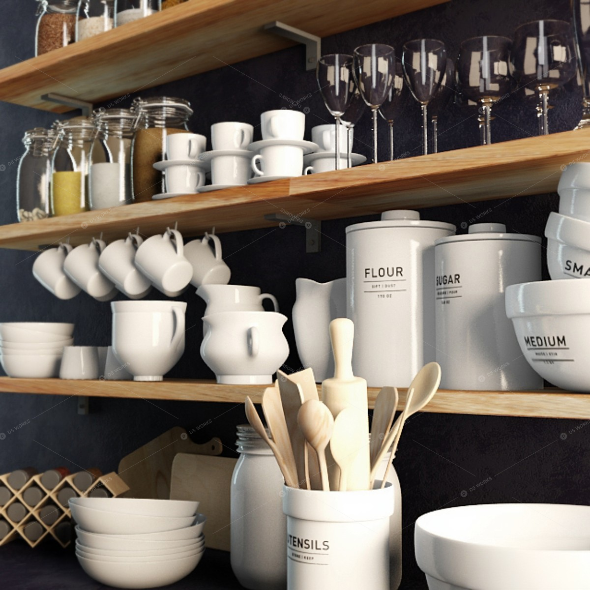 Tableware 3D Models 2