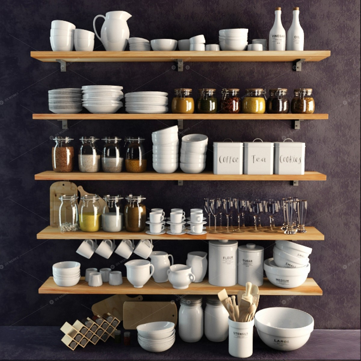 Tableware 3D Models