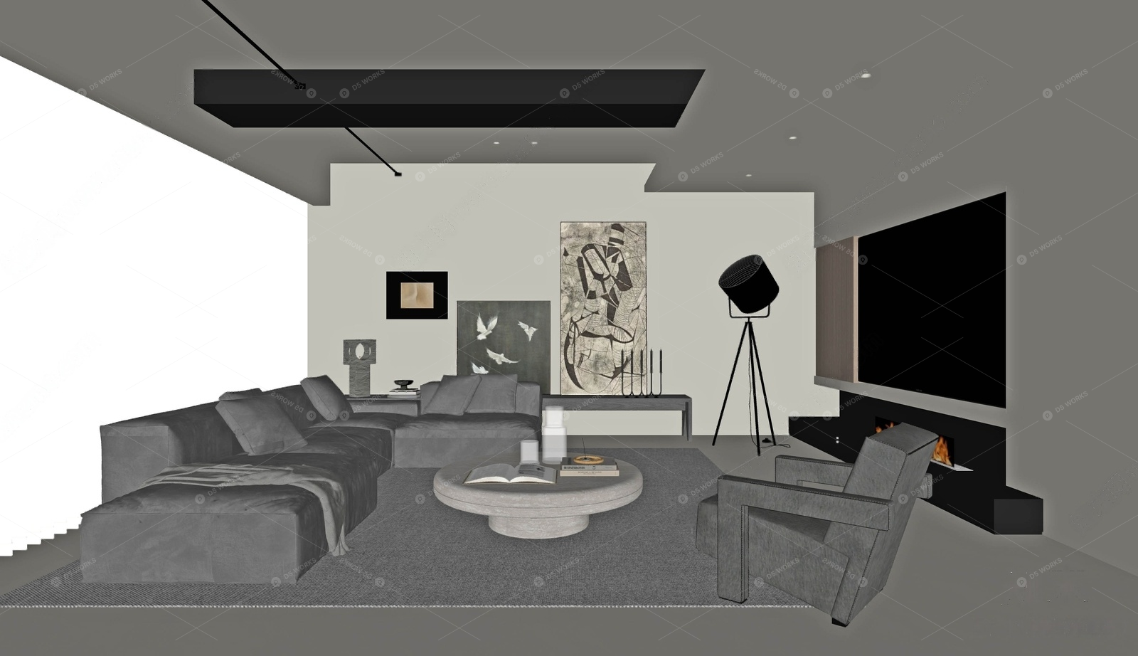 Living Rooms 3D Models 2