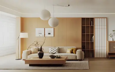 Modern Living & Dining Room