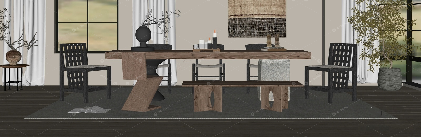 Dining Rooms 3D Models 2