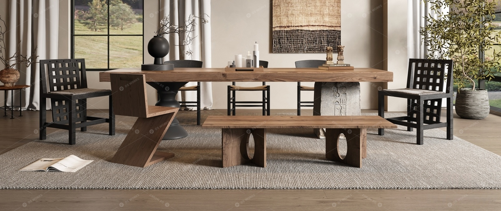 Dining Rooms 3D Models