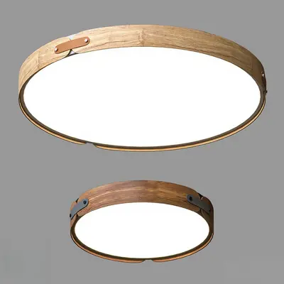 Japandi Flush Mount Light