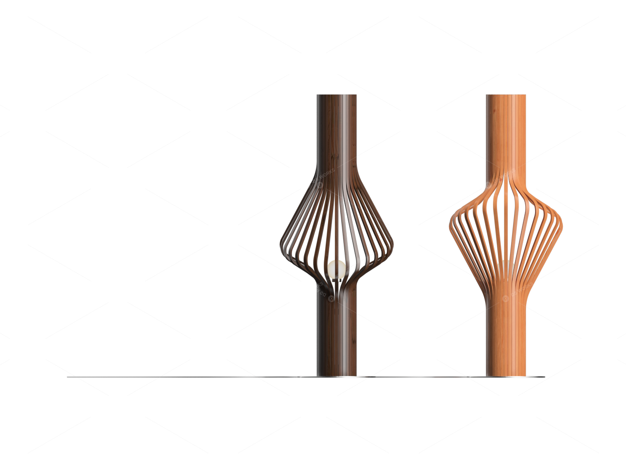 Floor Lamps 3D Models 2