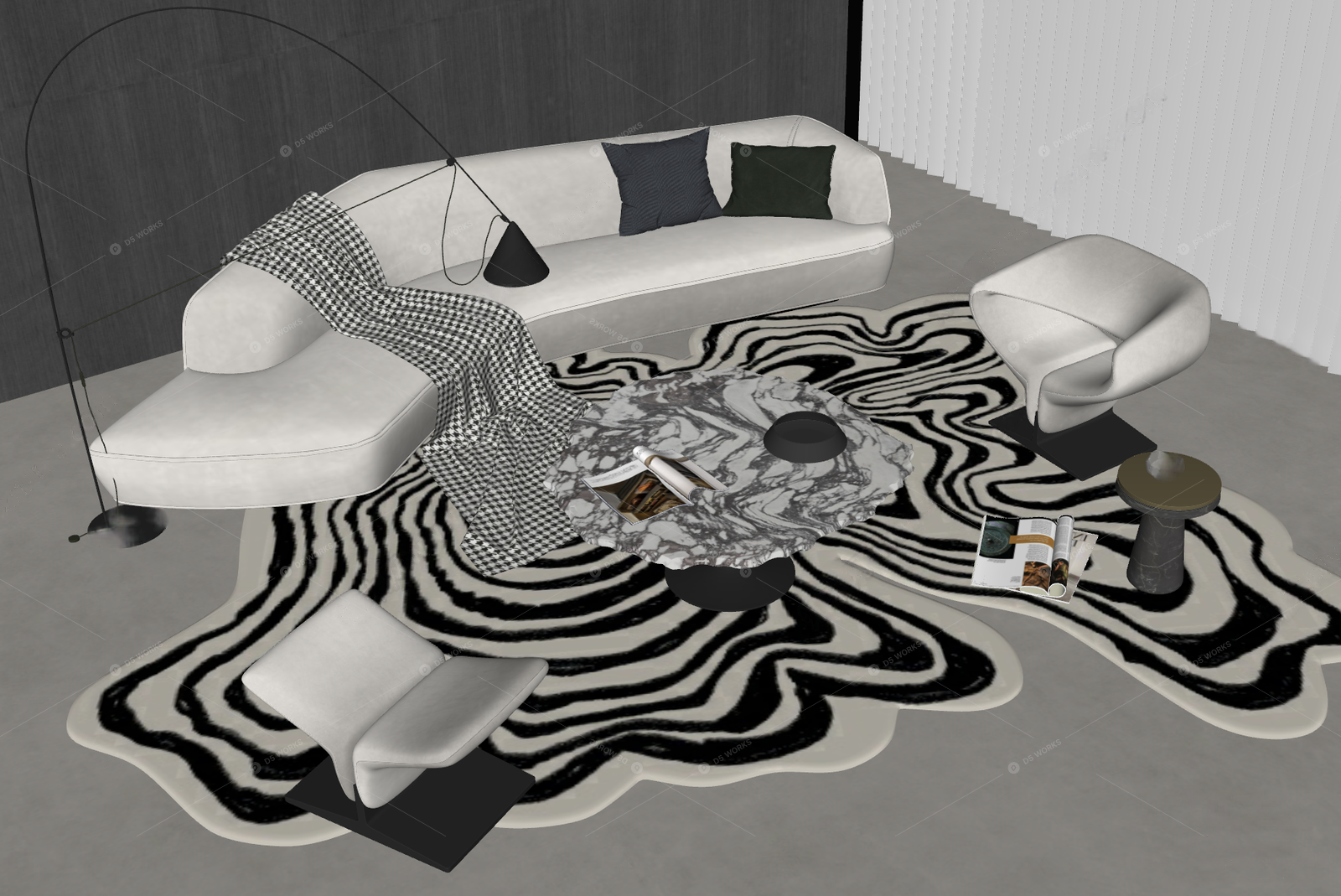 Furniture Sets 3D Models 2