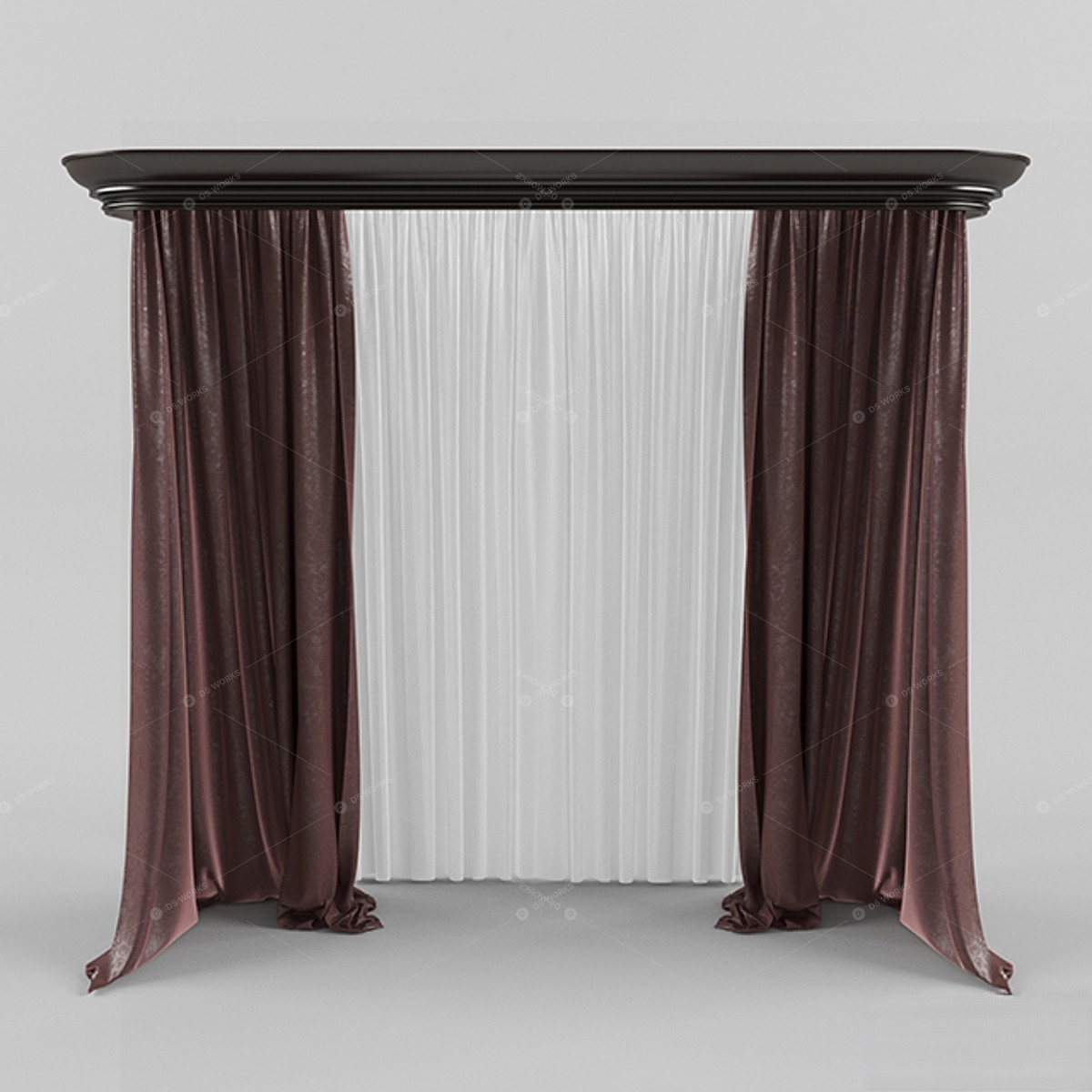 Curtains 3D Models