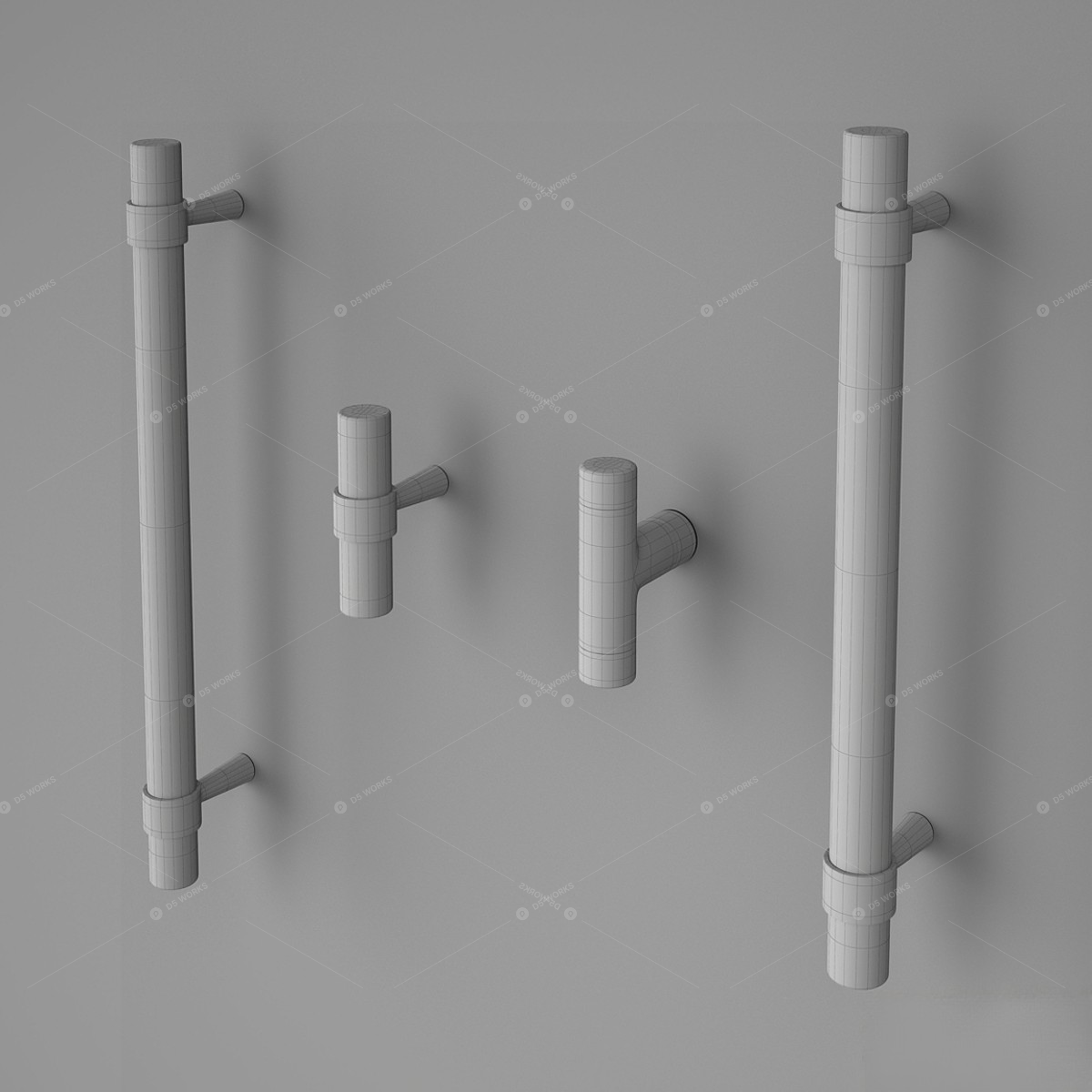 Faucet Handles 3D Models 2