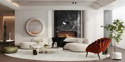 Modern Home Living Room