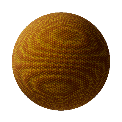 Cotton and Linen Yellow fine plain weave