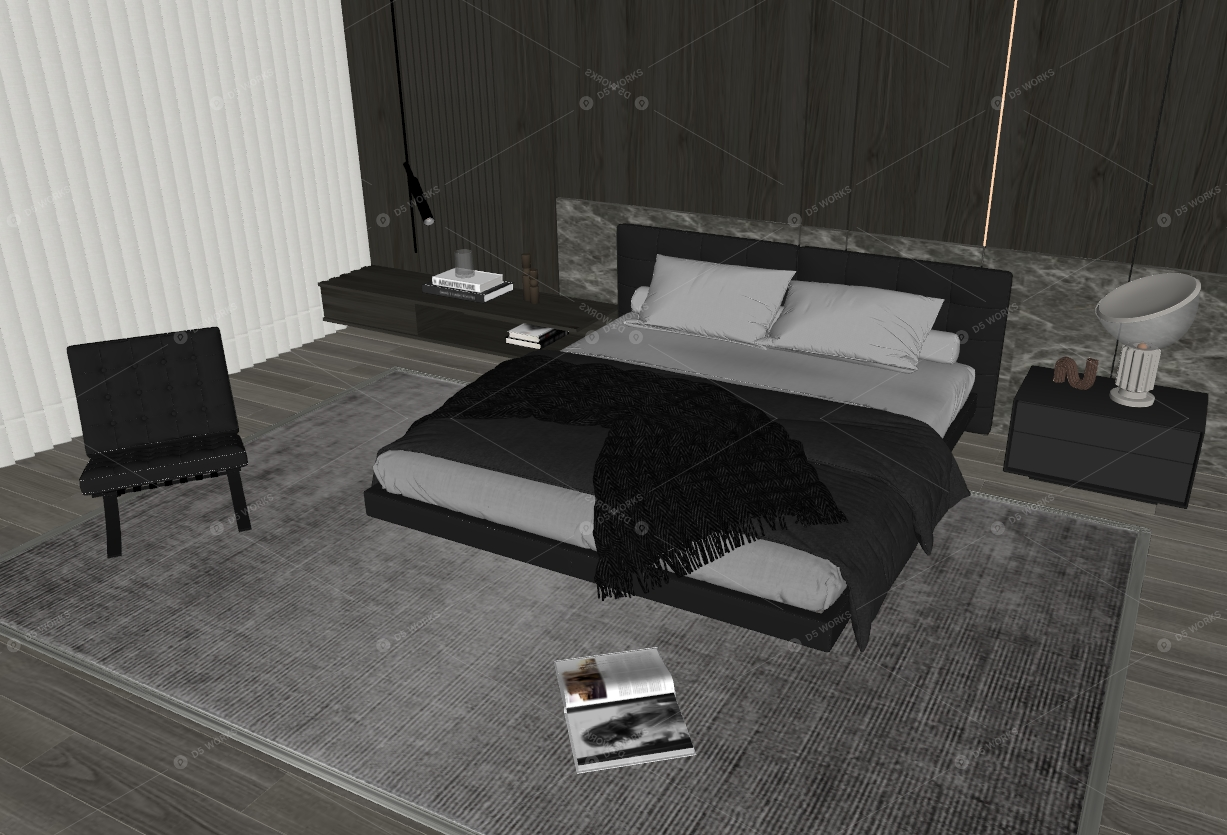 Bedrooms 3D Models 2