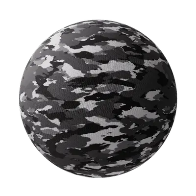 Dark grey camouflage cloth