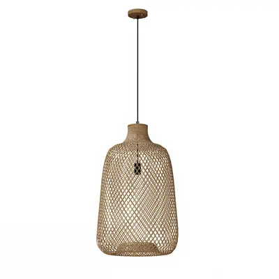 Woven Rattan Pendant Lamp 3d model
