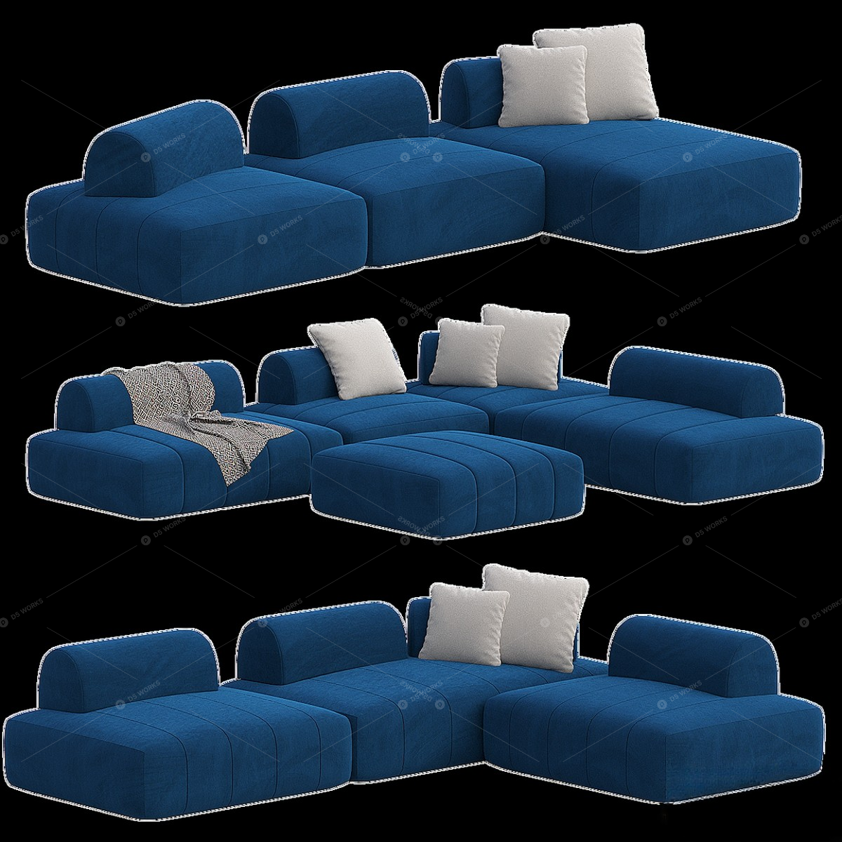 Sofas 3D Models