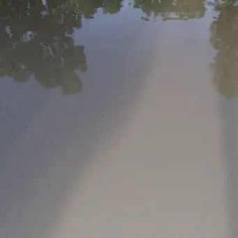 Calm water light yellow