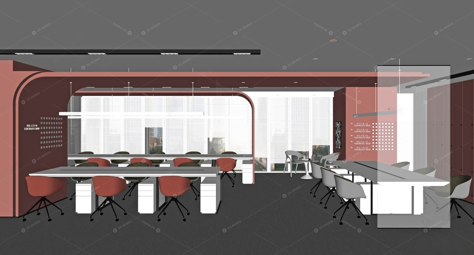 Office Spaces 3D Models 2