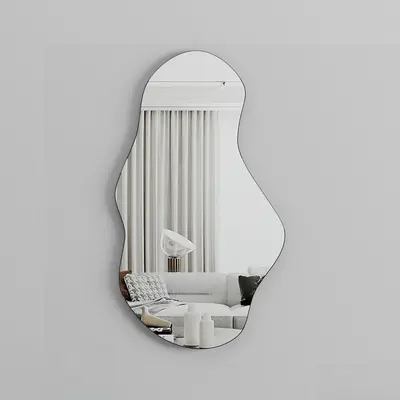 Organic Shape Mirror 3d model