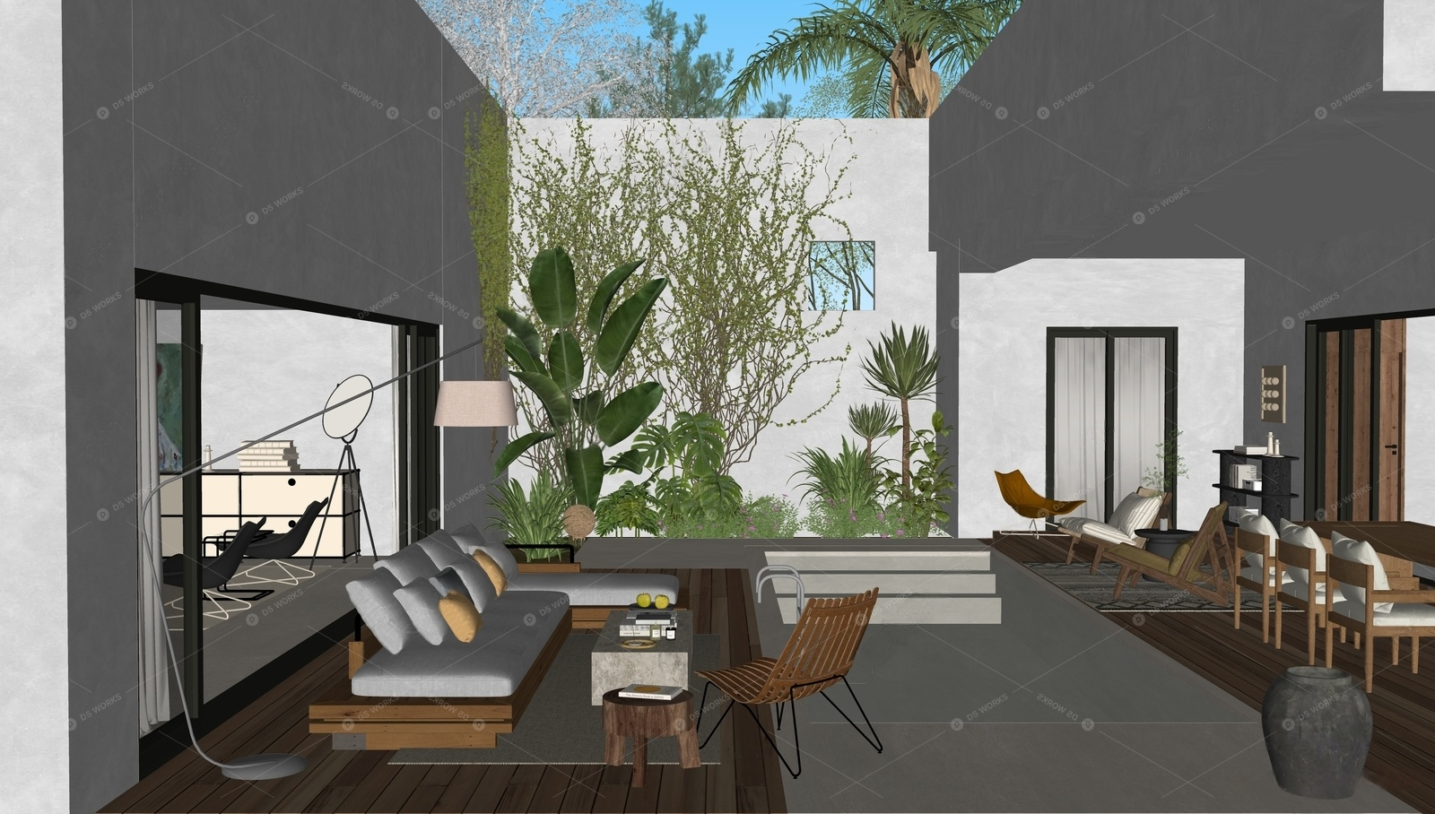 Gardens & Balconies 3D Models 2