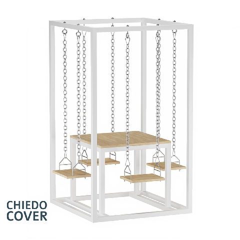 Modern Outdoor Table & Chairs Set