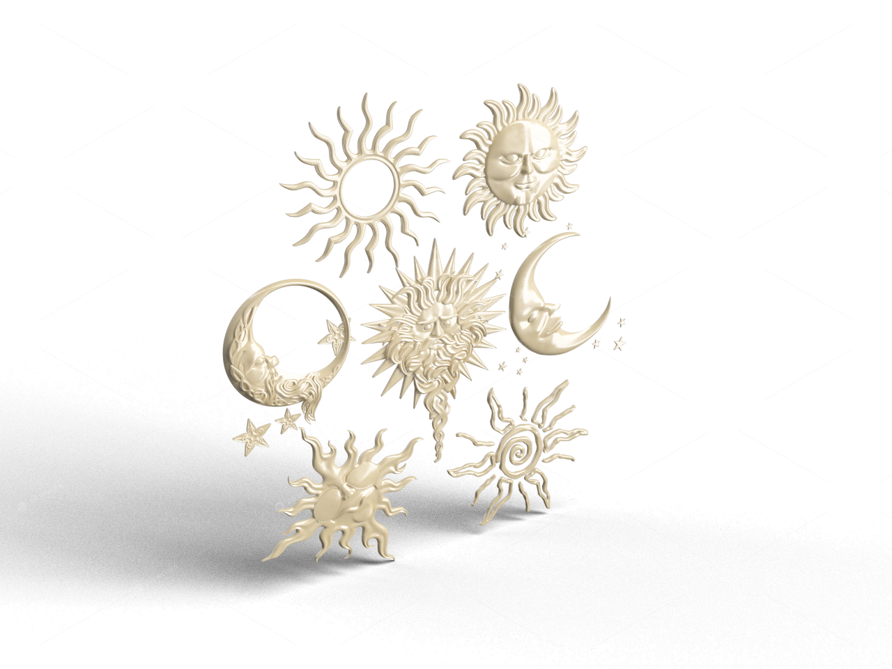Wall Hangings 3D Models