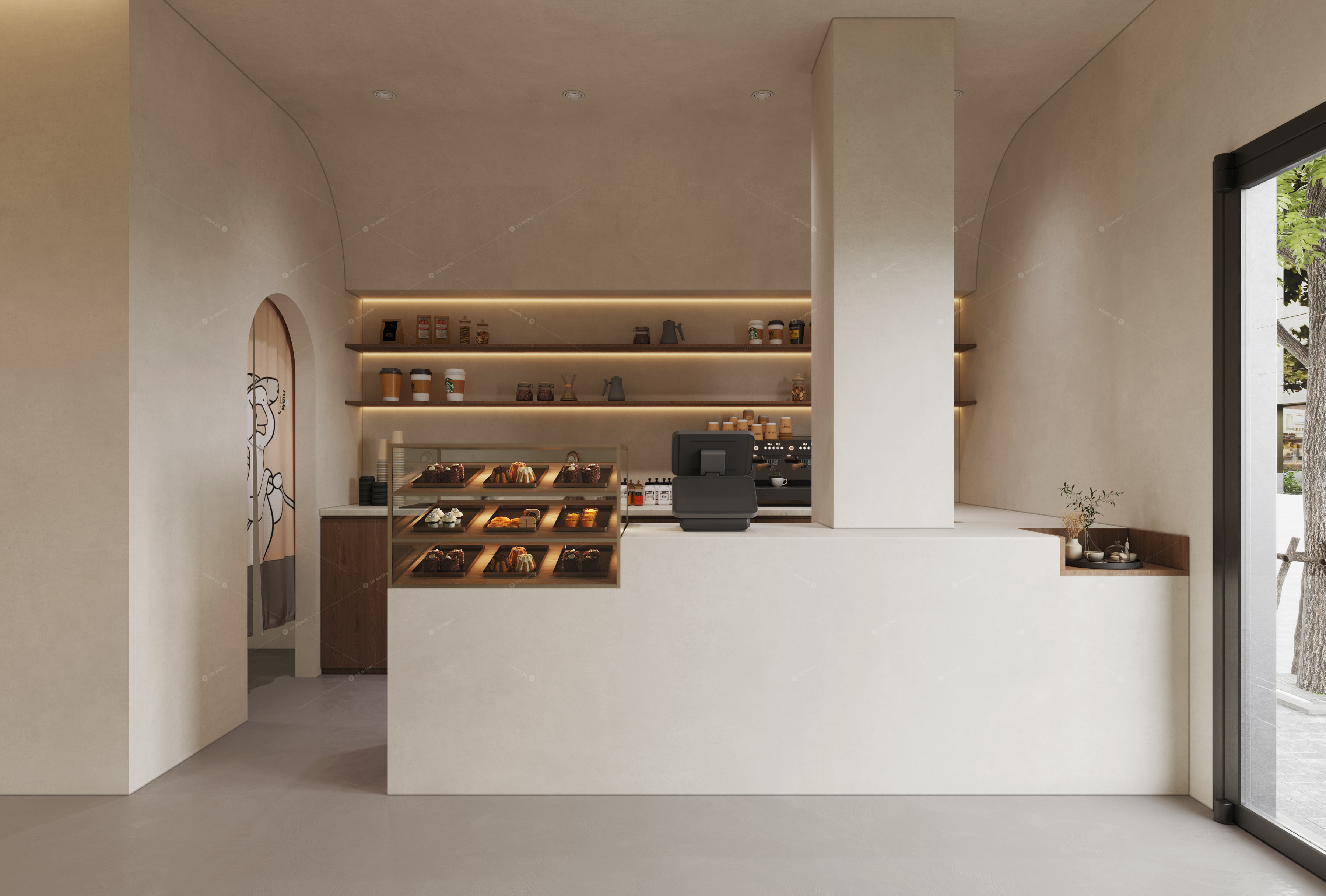 Restaurant Spaces 3D Models 2