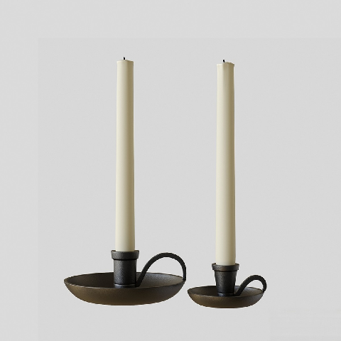 Modern Candle & Holder