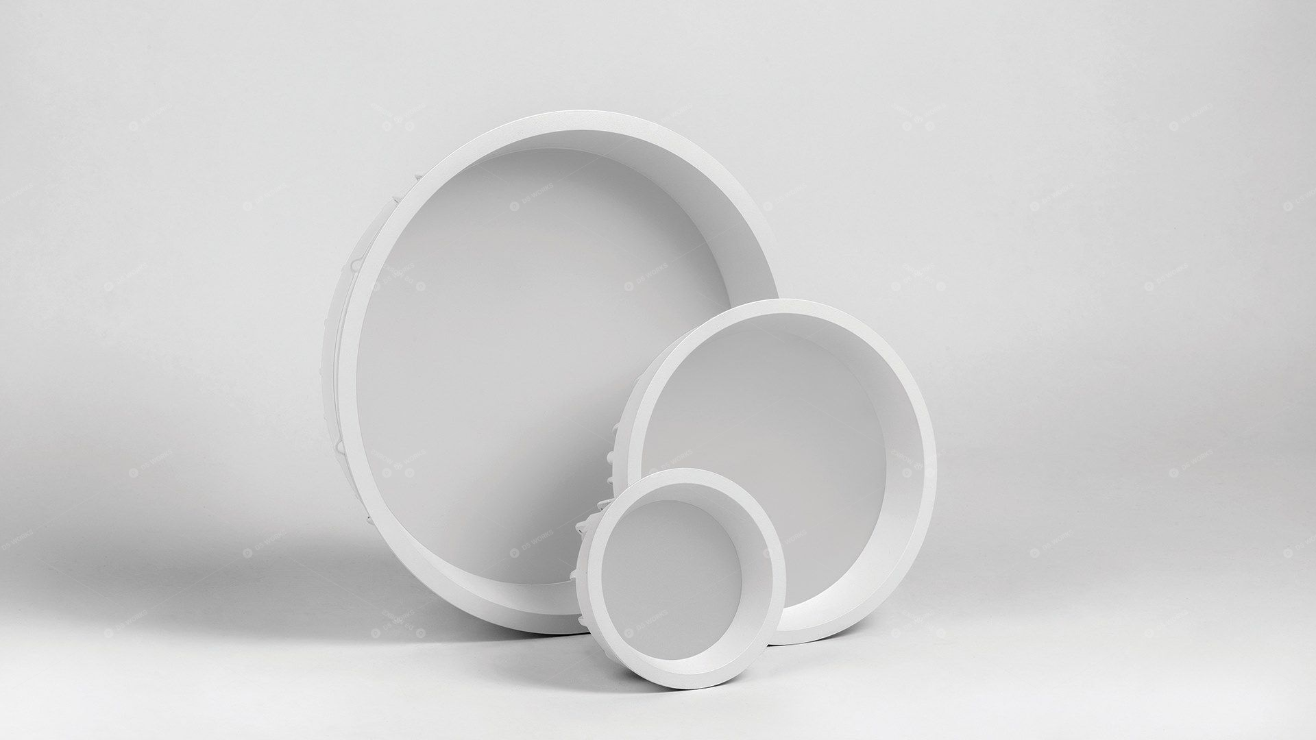 Flush Mount Lights 3D Models 3
