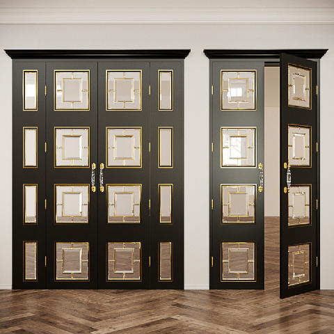 Modern Double Door