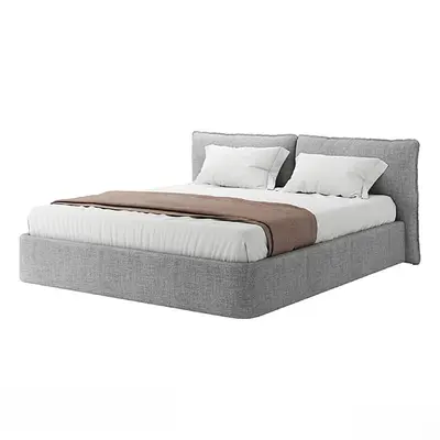 Modern Double Bed 3d model