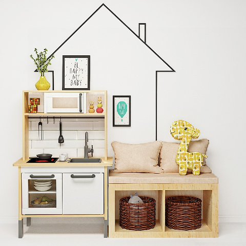 Modern Children's Playroom