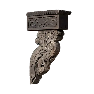 Chinese Wood Carving Bracket