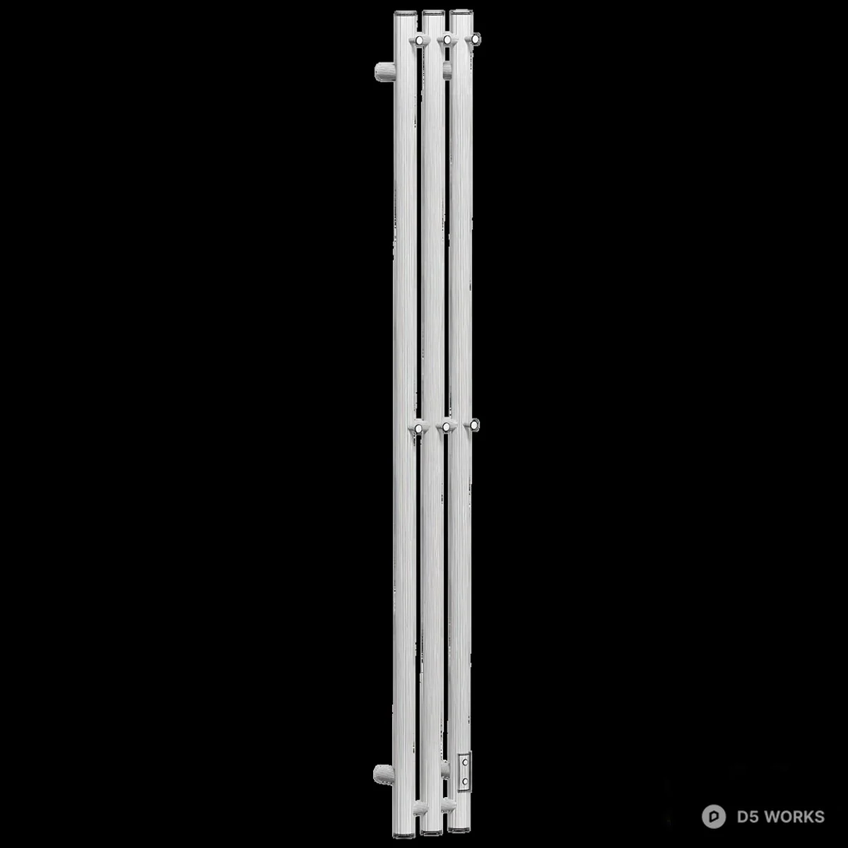 Minimalist Towel Rack 3d model thumbnail 3