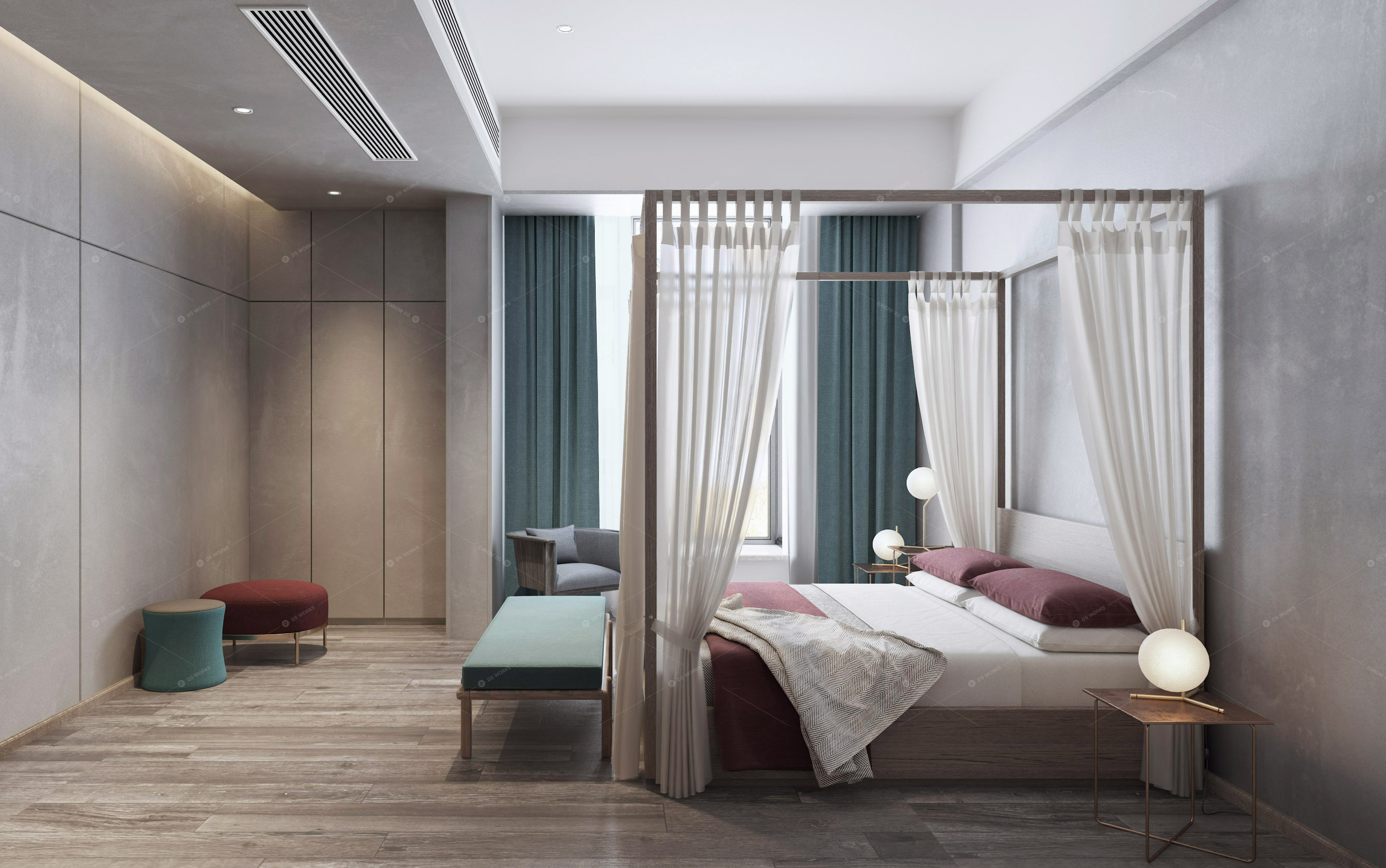 Bedrooms 3D Models 2