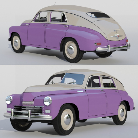 Modern Toy Car