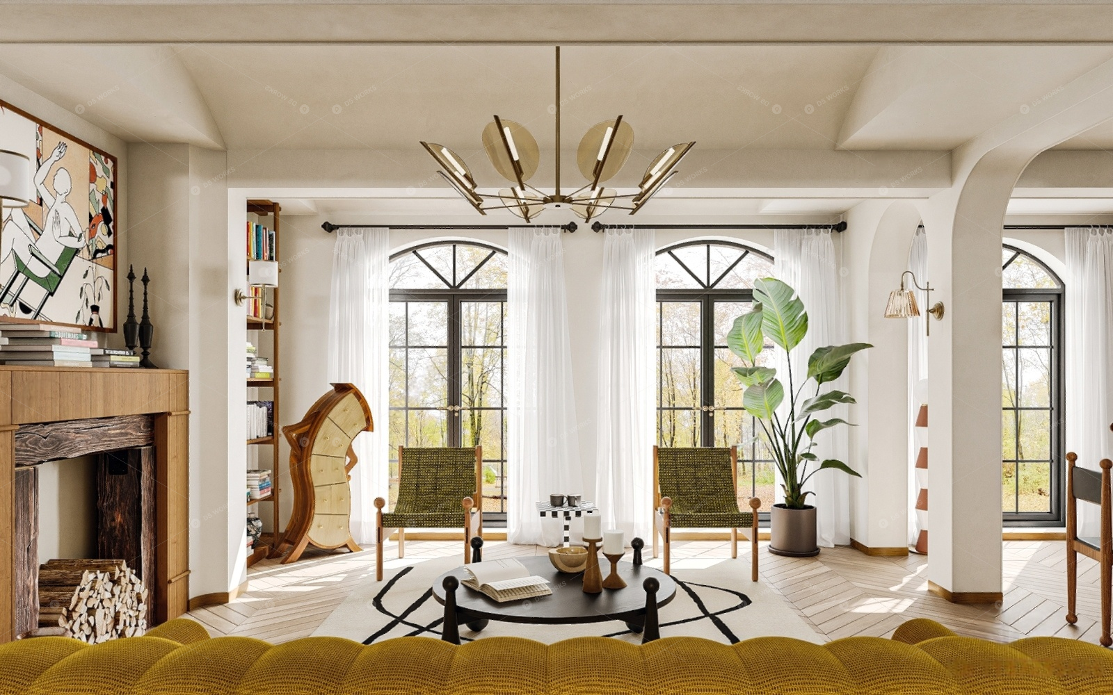 Living & Dining Rooms 3D Models