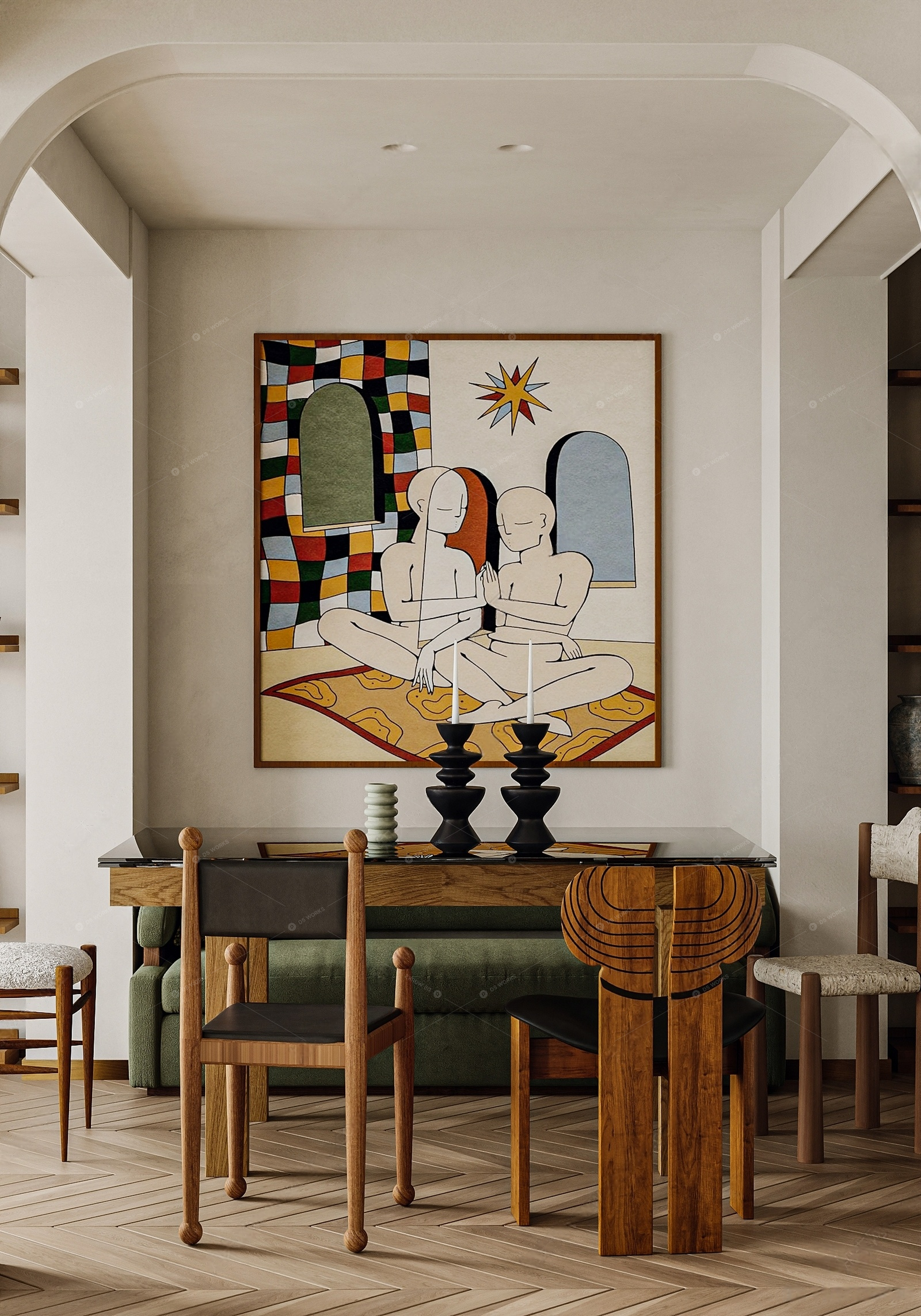 Living & Dining Rooms 3D Models 3