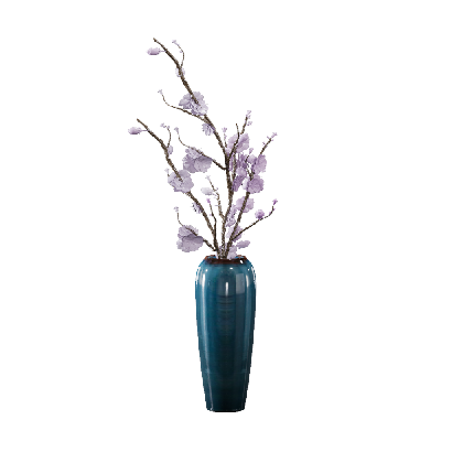 Floral Vase Design New Chinese Floral 01