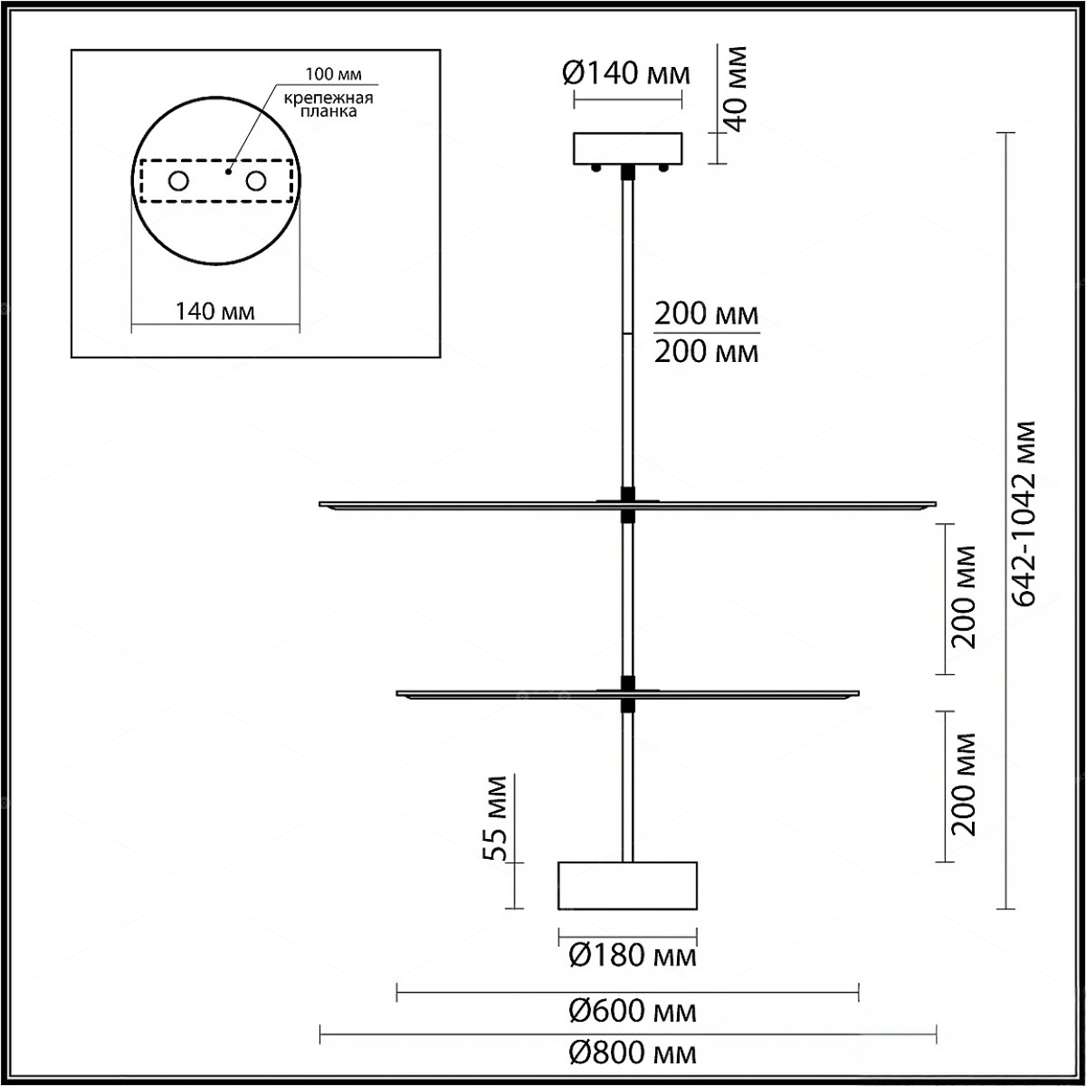 Flush Mount Lights 3D Models 6