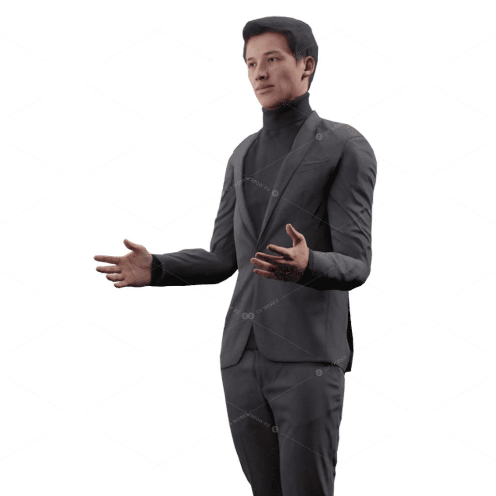 Men 3D Models