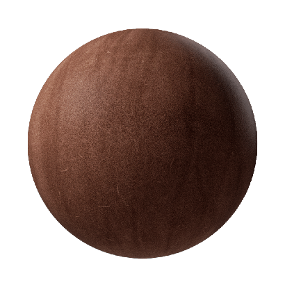 Cowhide Brown matte leather