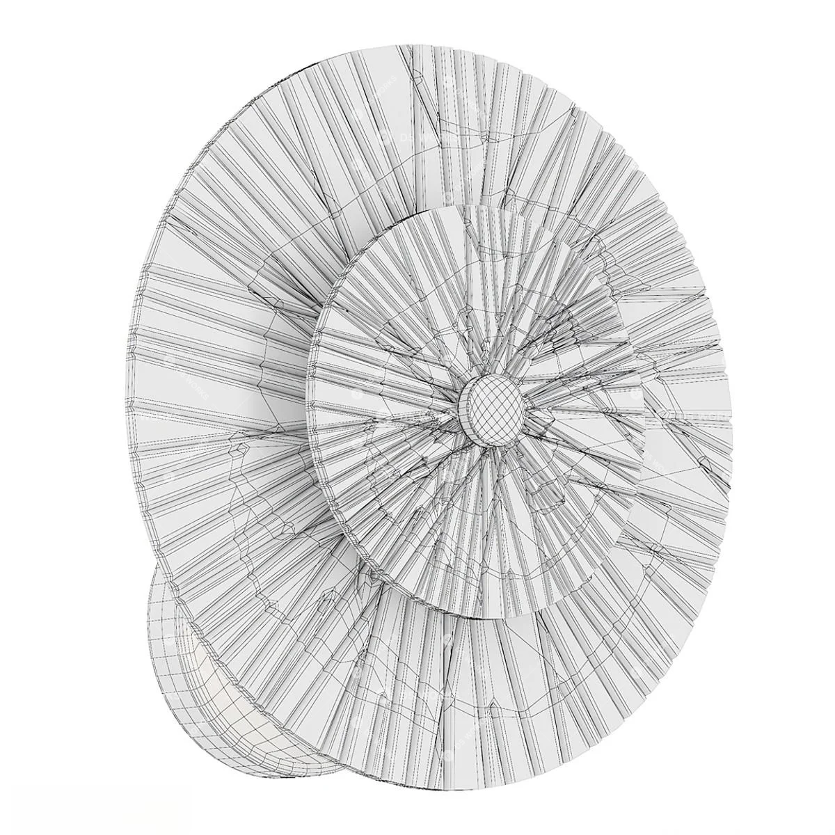 Wall Lamp 3d model thumbnail 3